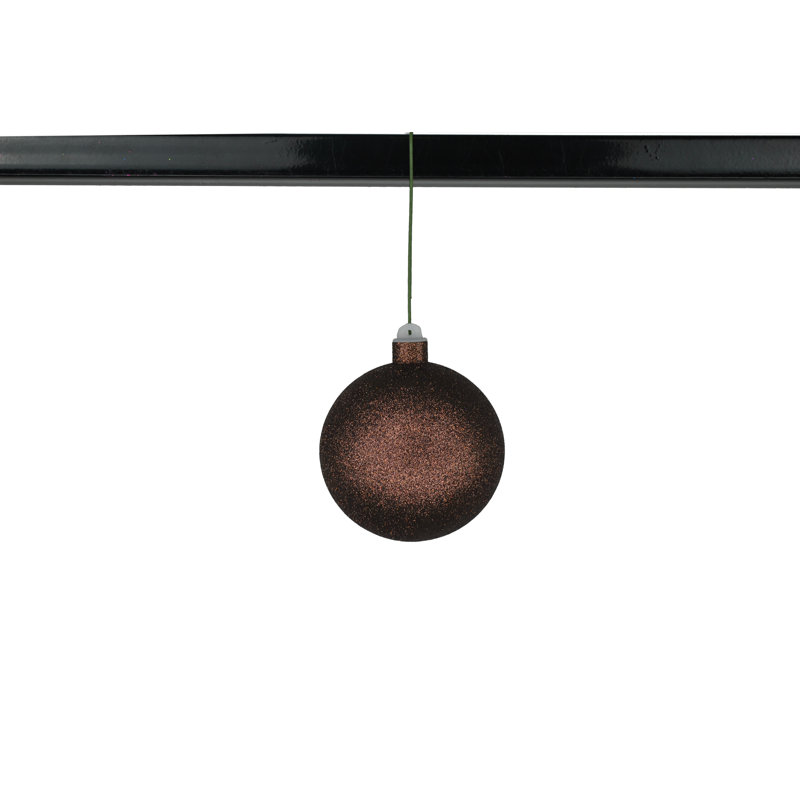 Ornement boule solide, Brun