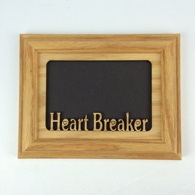 Oak Solid Wood Picture Frame with Mat