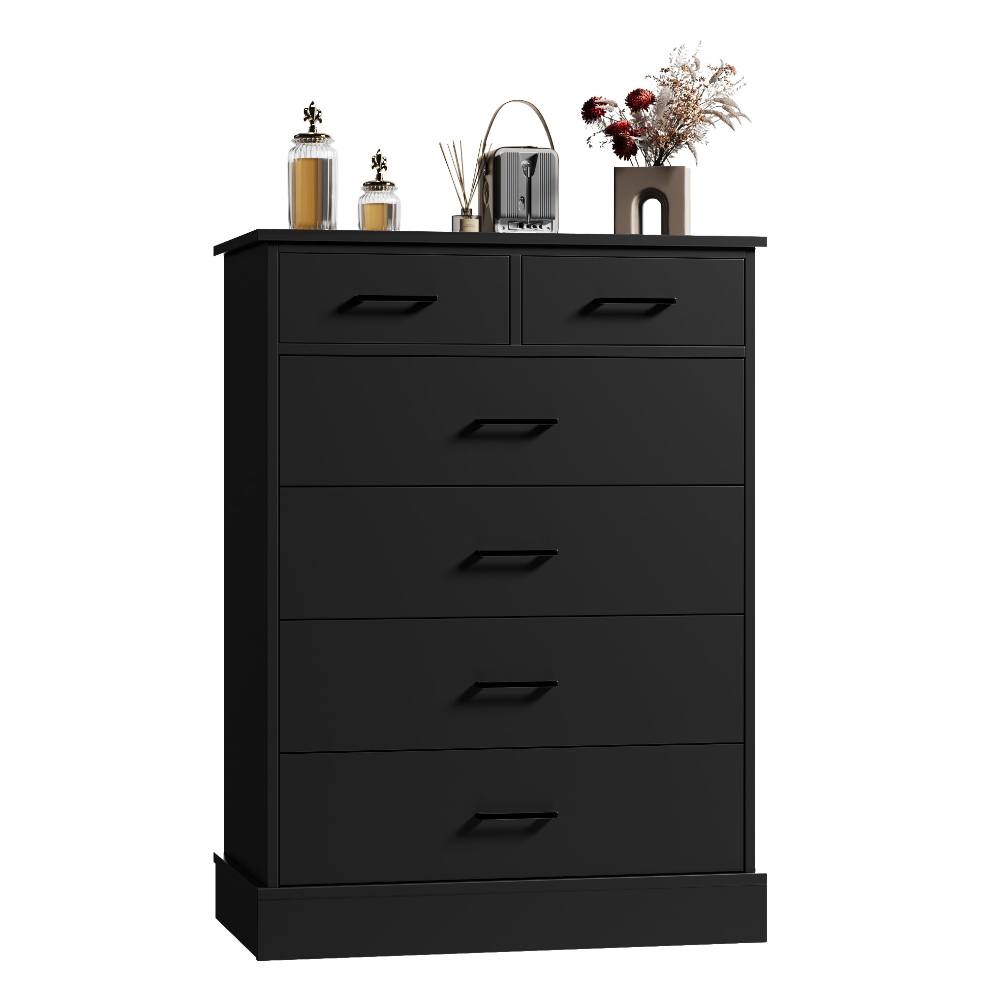 Wade Logan Angila 37.8'' H X 27.6'' W 6-Drawer Dresser & Reviews | Wayfair