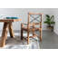 Nature Of Spirit 45cm H Solid Wood Cross Back Armchair