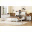 Ensemble de chambre à coucher, maison de campagne 3 pièces, avec charge de rangement, commode de table de chevet pour la chambre principale | Panneau de particules-1031515149-1031515151