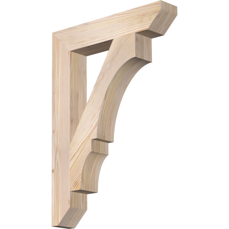 Support lisse à lattes Balboa l 3 3 po x P 20 po x H 28 po, Sapin de Douglas, Lisse, H 28 po x l 3,5 po x P 20 po