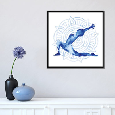 «Yoga Flow II» par Grace Popp - reproduction sur toile tendue