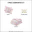 Literie imprimée métallique simple / simple TG avec coussin - textile ultra doux et résistant à l'édredon