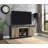 Branson TV Stand with Sliding Barn Doors & Shelves