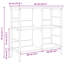 82 cm W Steel Etagere Bookcase-1179004242-1179004255