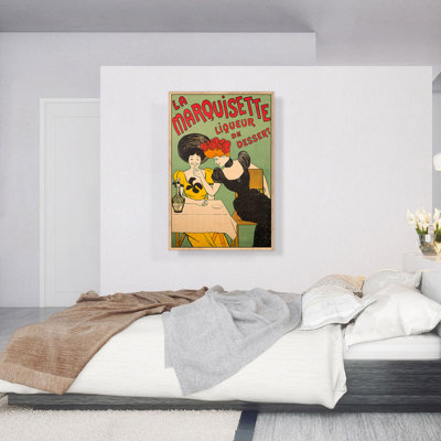 «La Marquisette Liqueur De Dessert» par Leonetto Cappiello - reproduction d'art sur toile tendue