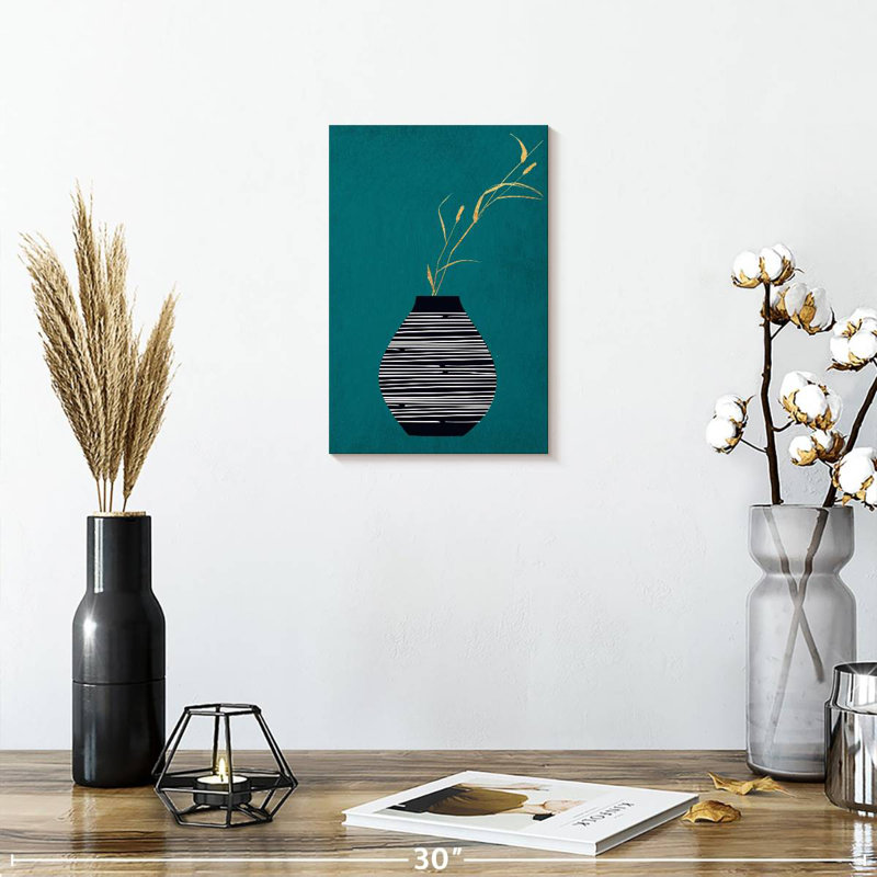 Harnek Turquoise Bouquet, 12" H x 8" W