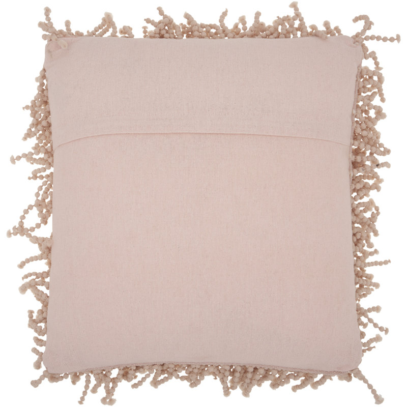  Housse de coussin carré et insert, Rose