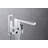 Rift Collection Single Handle Floor Mounted Roman Tub Filler Faucet with Hand Shower - Chrome Polished-92021220