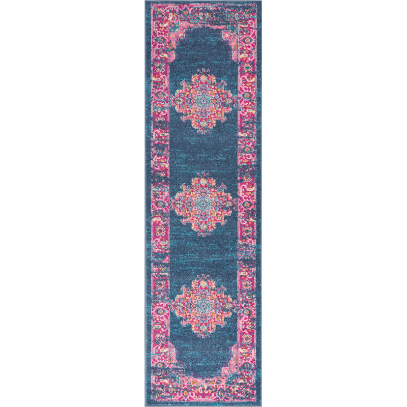 Tapis bleu, Tapis de couloir 2 pi 2 po x 10 pi