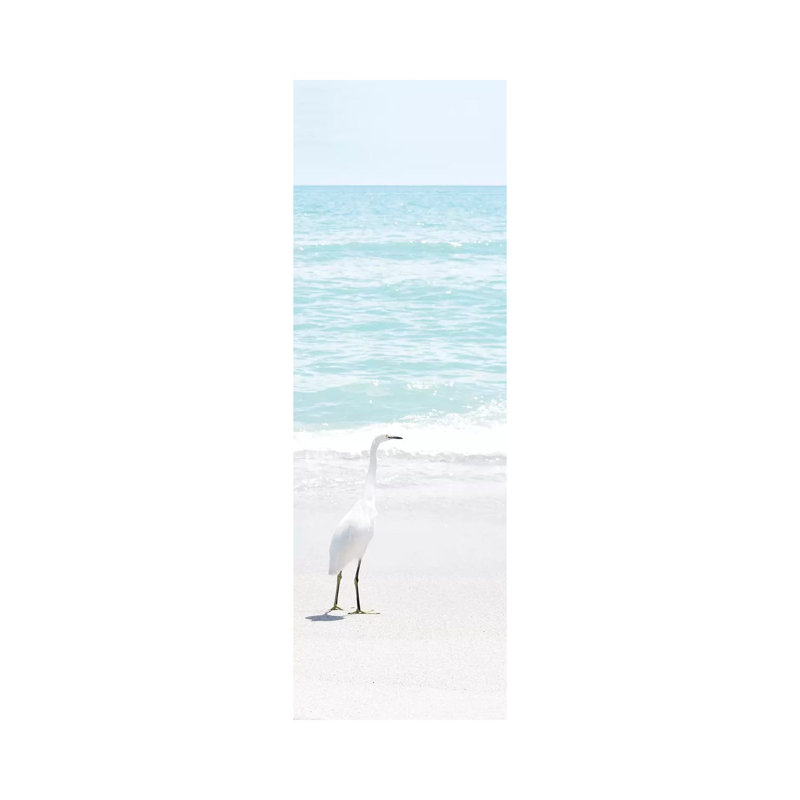 Summer Egret I by Natalie Carpentieri - Wrapped Canvas Panoramic Gallery-Wrapped Canvas Giclée