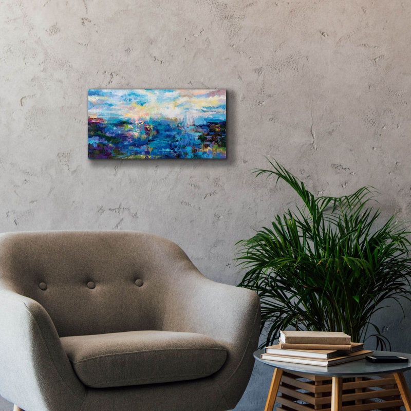 «Hope» par Jeanette Vertentes, art mural sur toile, H 12 po x l 24 po x P 0,75 po