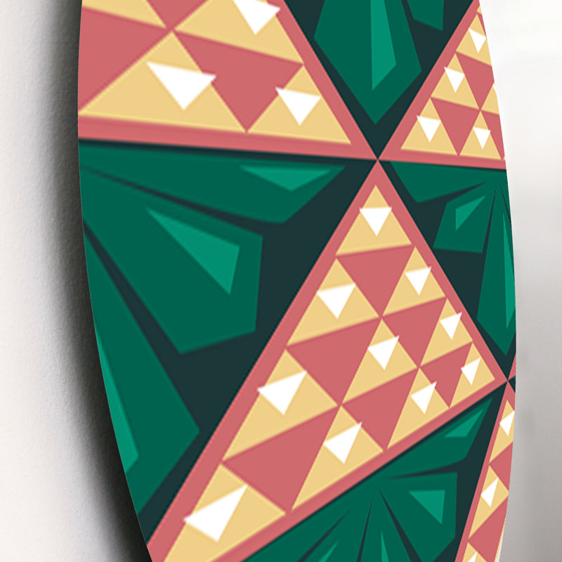 Abstract Wall Decor on Metal