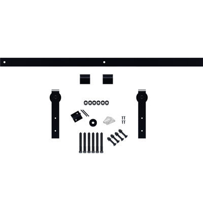 Ensemble de quincaillerie pour porte de grange standard Premium