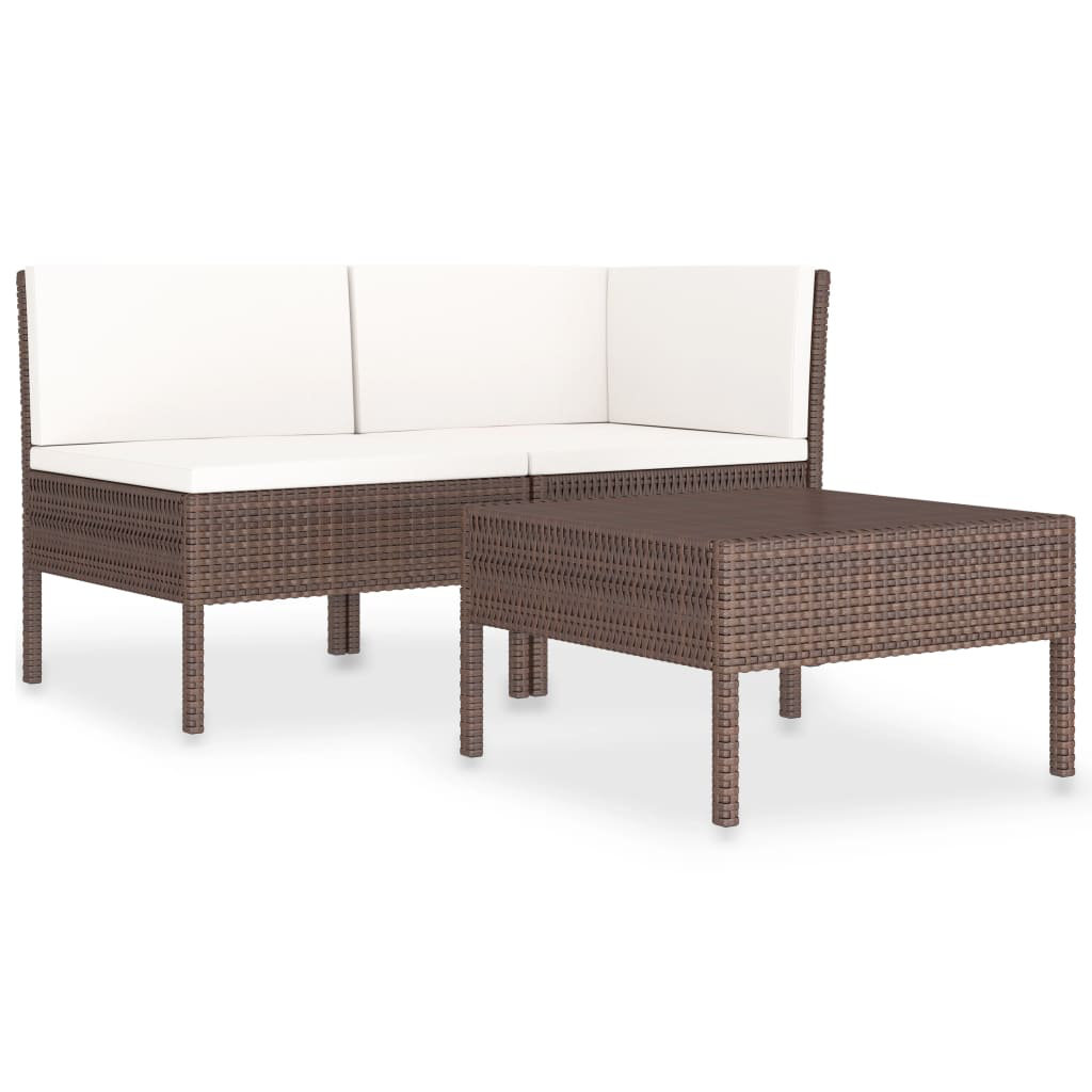 2-Sitzer Lounge-Set Joellie mit Polster