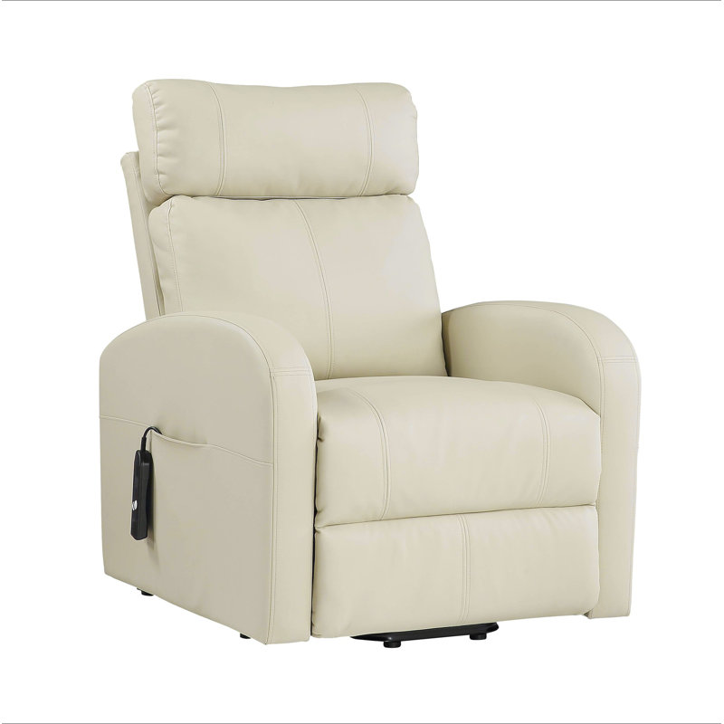 Fauteuil inclinable électrique en cuir synthétique Ricardo