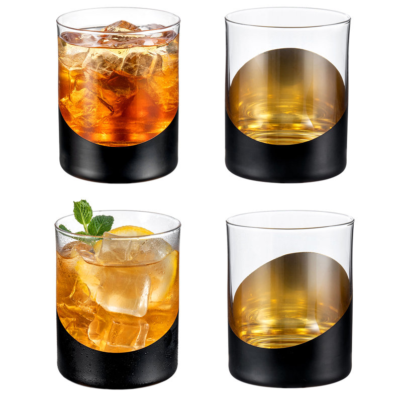 4 Piece 355ml Drinking Glass Set