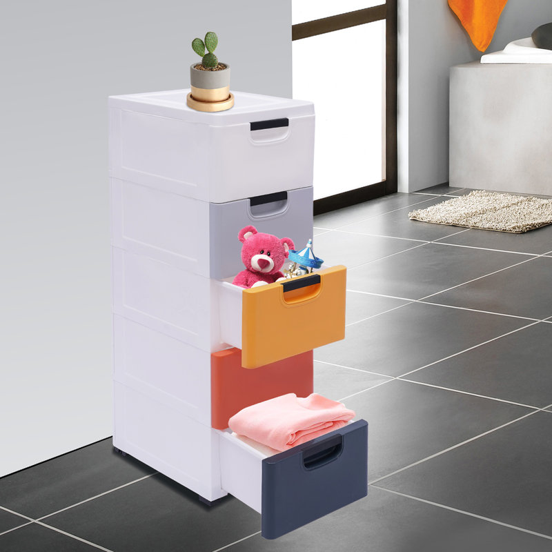 Patak 5-layer Plastic Drawer Storage Cabinet