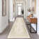 Medallion Non Slip Washable Rug(Cream)