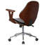 Barri Faux Leather Mid-Century Office Chair-372536401