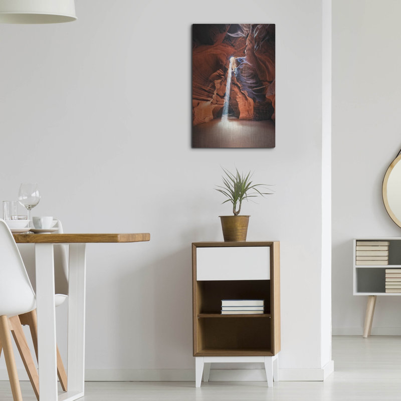  «Antelope Canyon Arizona 1» par David Drost, art mural en métal, 16 po x 24 po, H 24 po x l 16 po