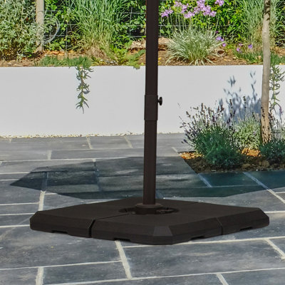 Umbrella Base Weight - 264 Lb Capacity, , , Increases In Challenging Weather Heavy Duty Cantilever Offset Design