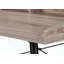 Bureau d'ordinateur, bureau personnel, ordinateur portable, tablettes de rangement, travail, métal, contemporain, moderne-1669964520
