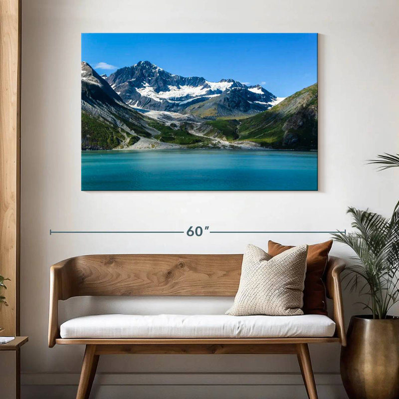 Alvord Blue Waters de Glacier Bay, H 32 po x l 48 po