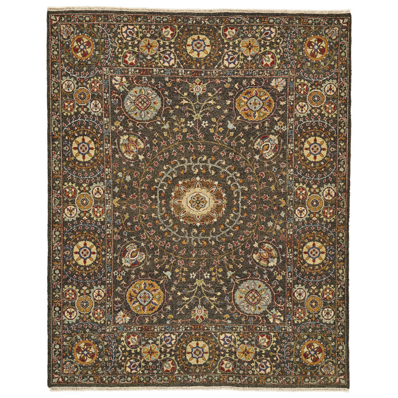Kondo Oriental Indoor Rug, Rectangle 3'6" x 5'6"