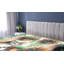 Drap-housse pour chat Ambesonne_ Peinture Boho Scène douillette_Jade vert gris orange-95977180