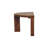 Amber Oak Half Moon Coffee Table