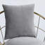 Chaise de bar en velours Peacock Blue