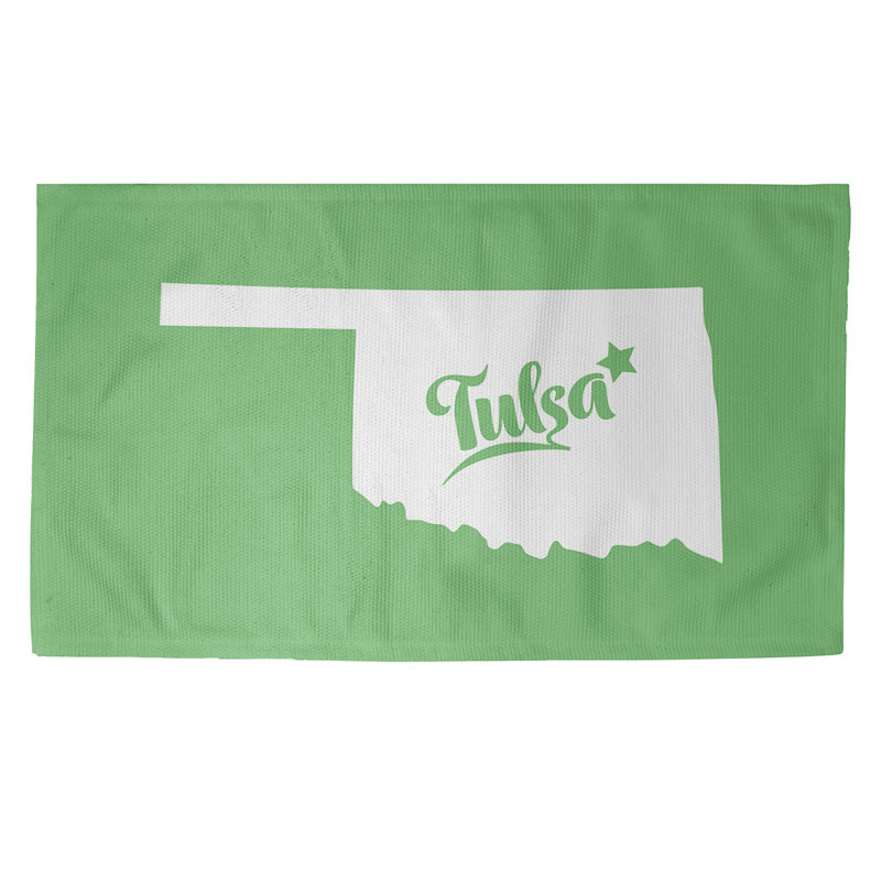Tapis de zone verte oklahoma Tulsa, Rectangle 2 pi x 3 pi