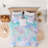 Certified Polyester Bedding Sets, King Cal King Watercolor For Home