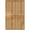 TimberCraft 5 3/8 "planches encadrées avec panneaux n-batten, cèdre rouge de l'Ouest (par paire)
