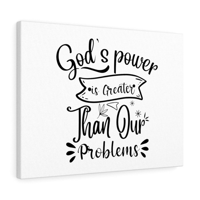 God's Power - Wrapped Canvas Print, 46cm H x 61cm W