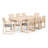 Sehrish Rectangular 8 - Person 87" Long Dining Set With Sunbrella Cushion Covers-1325404360