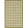 Tapis en laine tissé à la main lime/crème Jeannie