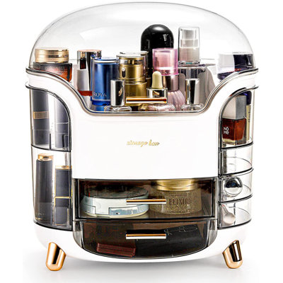 Plastic 9 Compartment Makeup Organizer
