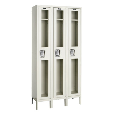 Safety-View Metal 1 - Tier 36'' Employee Locker