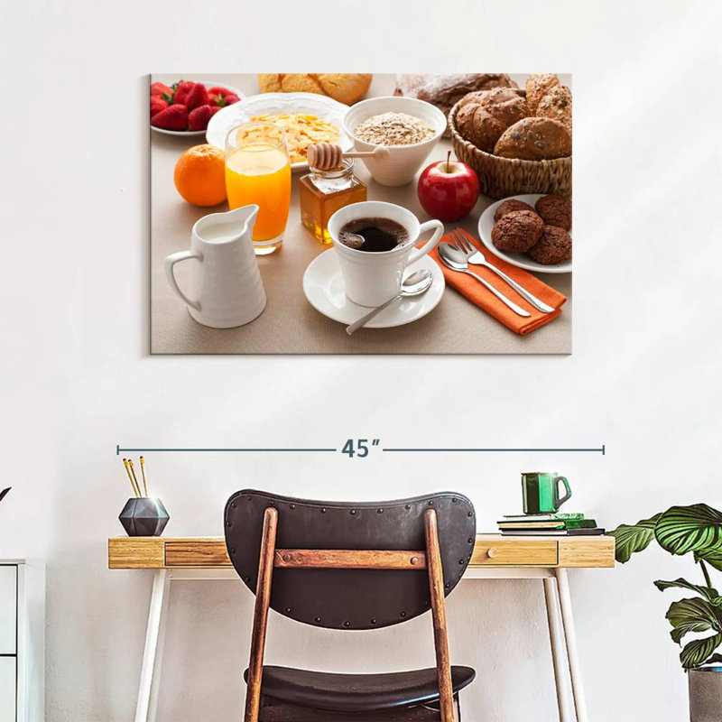 Yarlin Satisfying Breakfast, 26" H x 39" W