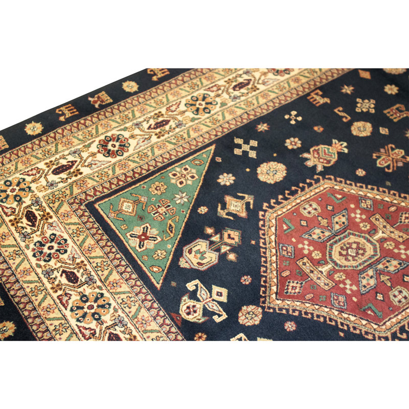 Tapis multicolore de haute qualité noué à la main