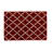 Spiceland Floral Polypropylene Area Rug in Red