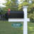 Personalized Post Mounted Mailbox with Address Plate-70764043