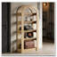 Arched Display Shelf,5-Tier Bookshelf