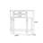 Black Solid Wood Rectangular Console Table
