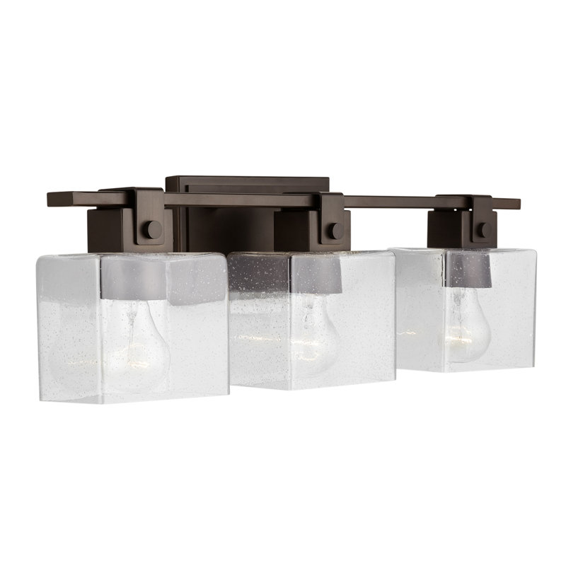 Éclairage pour meuble-lavabo indépendant en bronze huilé à intensité variable, 3