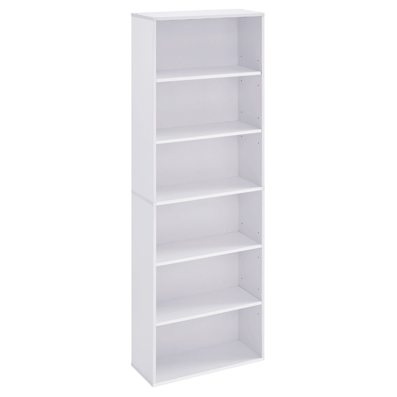 Pelak Bookcase, (6 Shelves) 178.5cm H x 60cm W x 24cm D, White