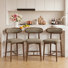 Tabouret de bar 24,8 po H 24,8 po